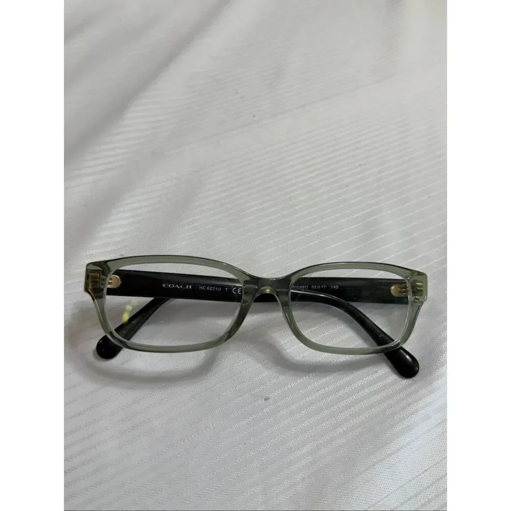 Coach 5786 Transparent Green Hopper 52 17 140  HC 6221U